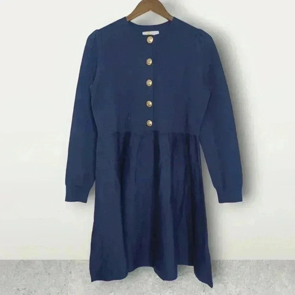 Boden Relaxed Knitted Mini Dress - Picture 1 of 6